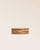 Our Dolce Vita bracelet in fawn-colored vicuña leather, seen from the front in the studio.
