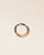 Our Velvet bracelet in black lambskin seen from the quarter in the studio.