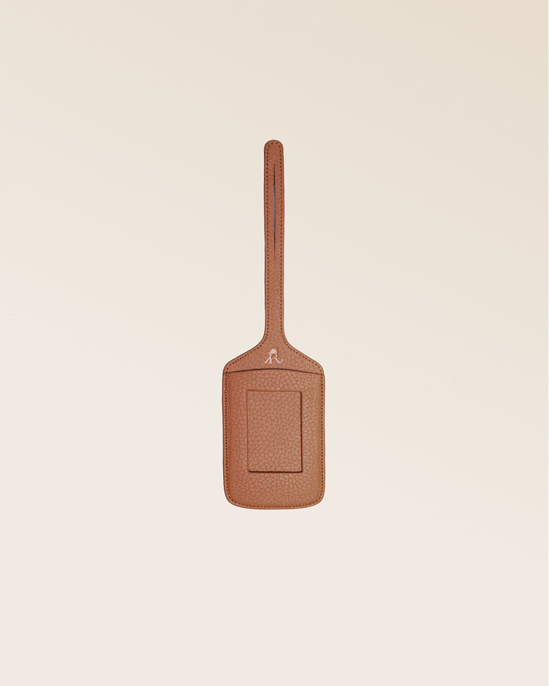 Etiquette de bagage Louis Vuitton Cuir Marron foncé ref.104366 - Joli Etiquette de bagage Louis Vuitton Cuir Marron foncé ref.104366 - Joli