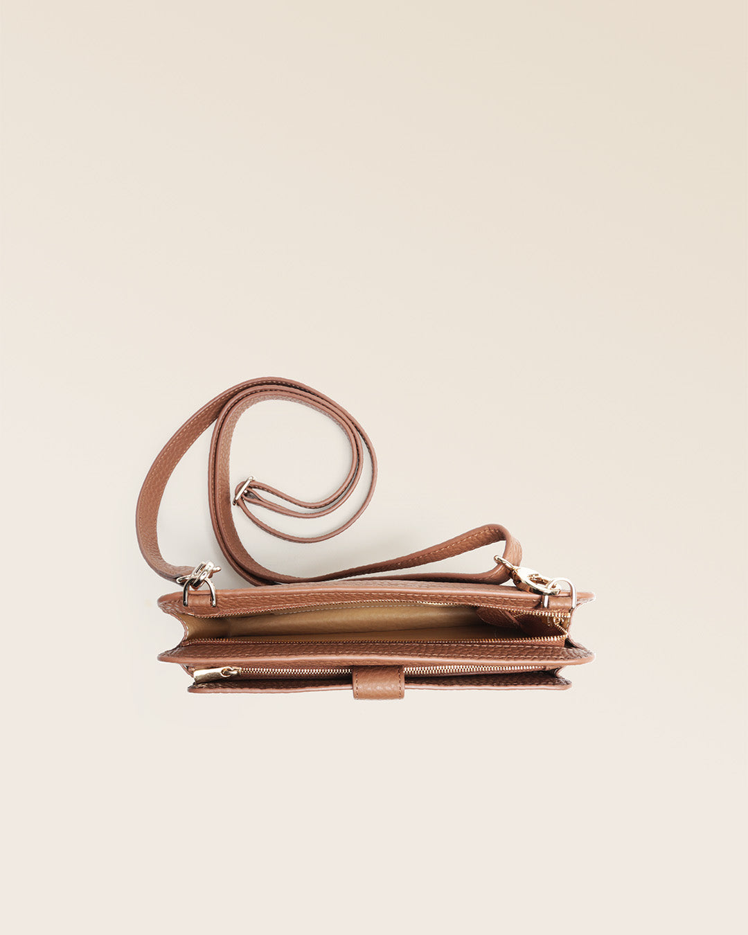 Manolo clutch bag - Fauve