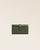 Our Adèle Renouard wallet, in khaki vicuña-style leather, seen from the front in the studio.