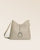Notre sac Cob Renouard en cuir façon vigogne corde, vu de face en studio.