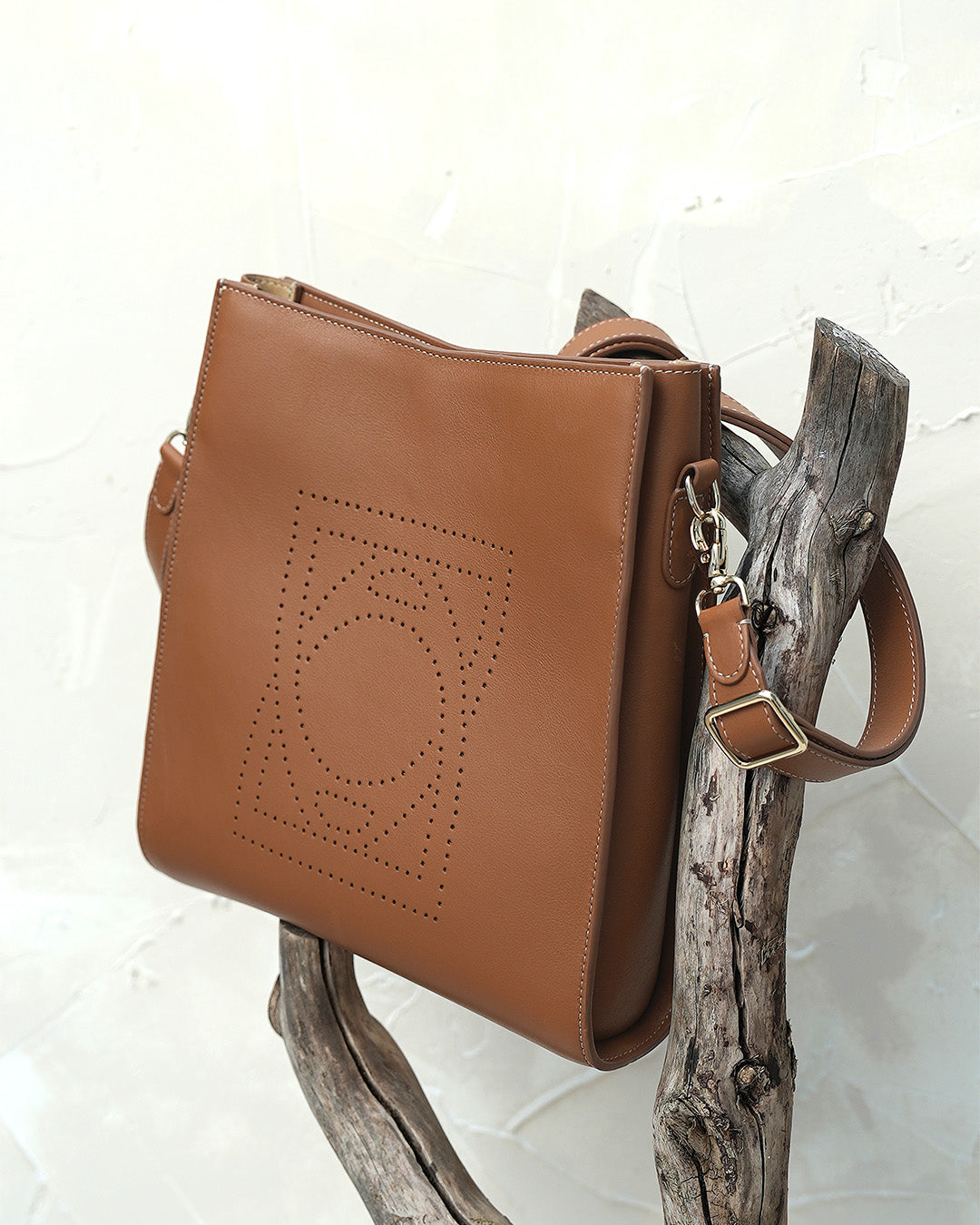 Sac Mini Étrivière - Camel