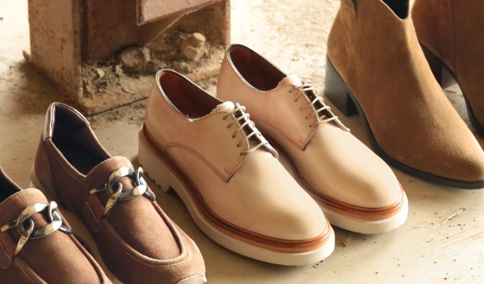 Derbies HARPER - Beige