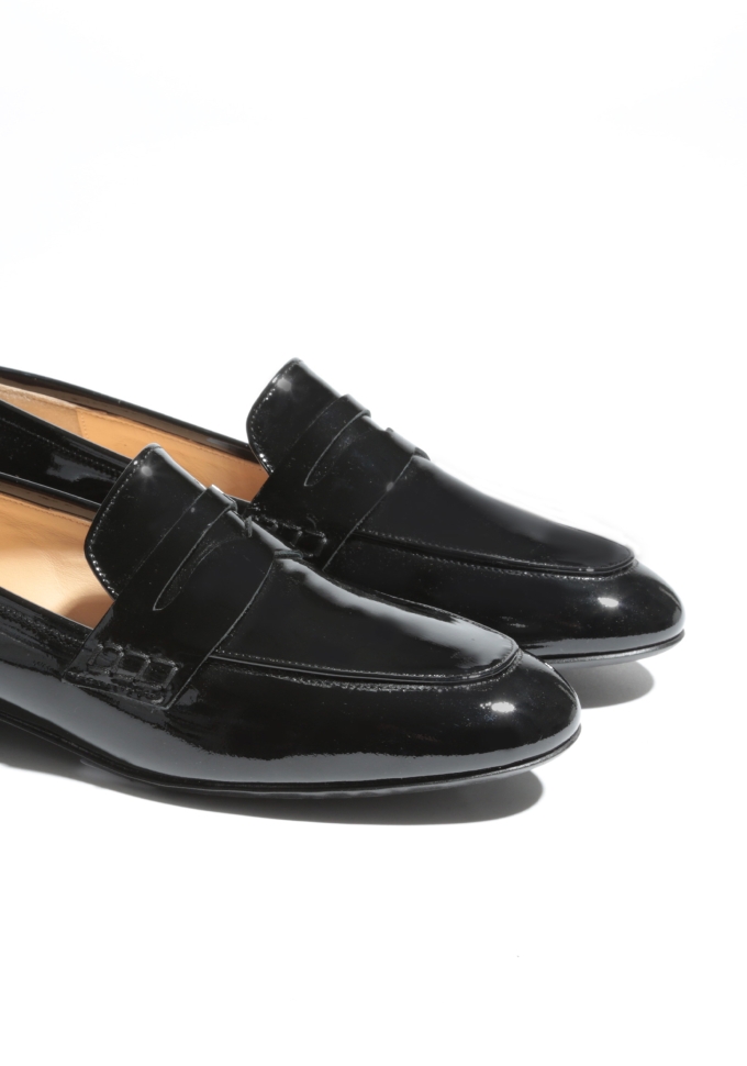 Mocassins PAROS - Noir vernis