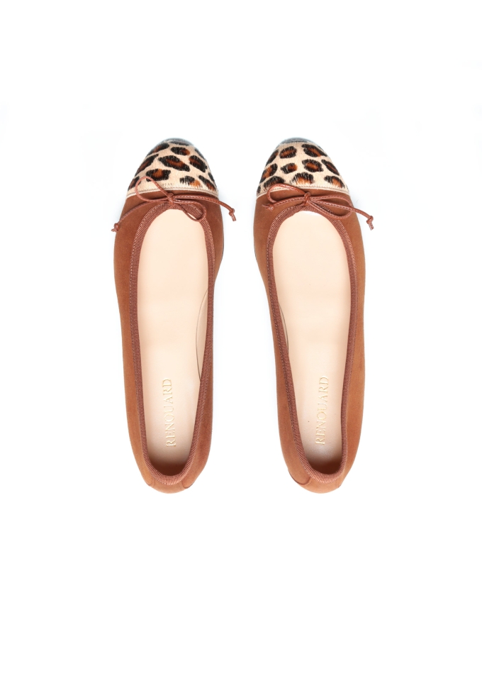 Ballerines FRIANDISE - Noisette/Léopard